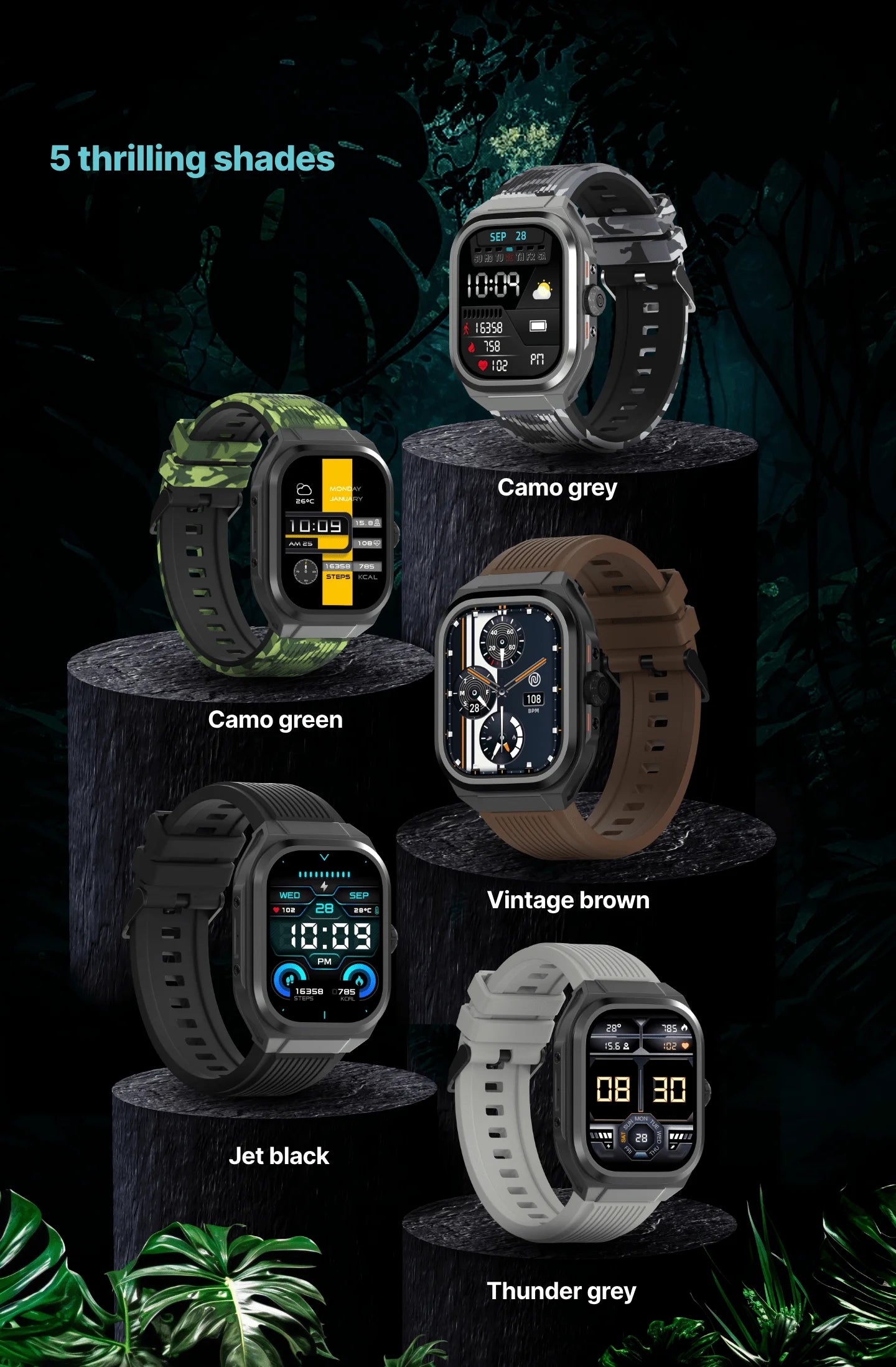 noise colorfit thrill smartwatch
