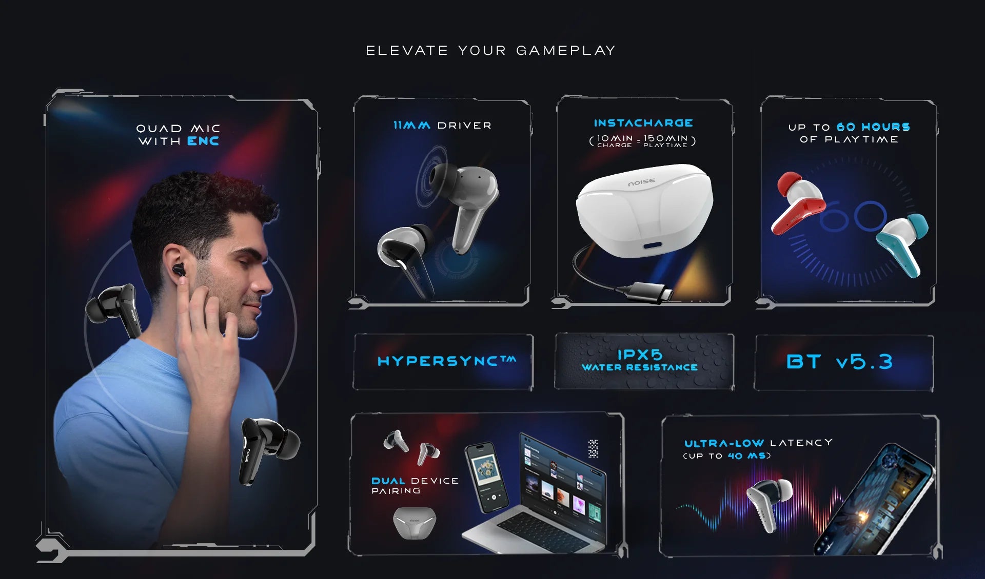 Noise Buds MVP 102 Wireless Earbuds