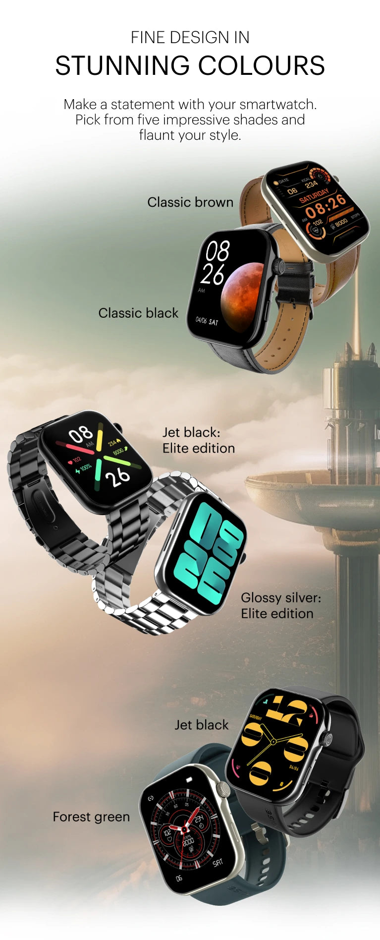 Noise 2025 smartwatch website