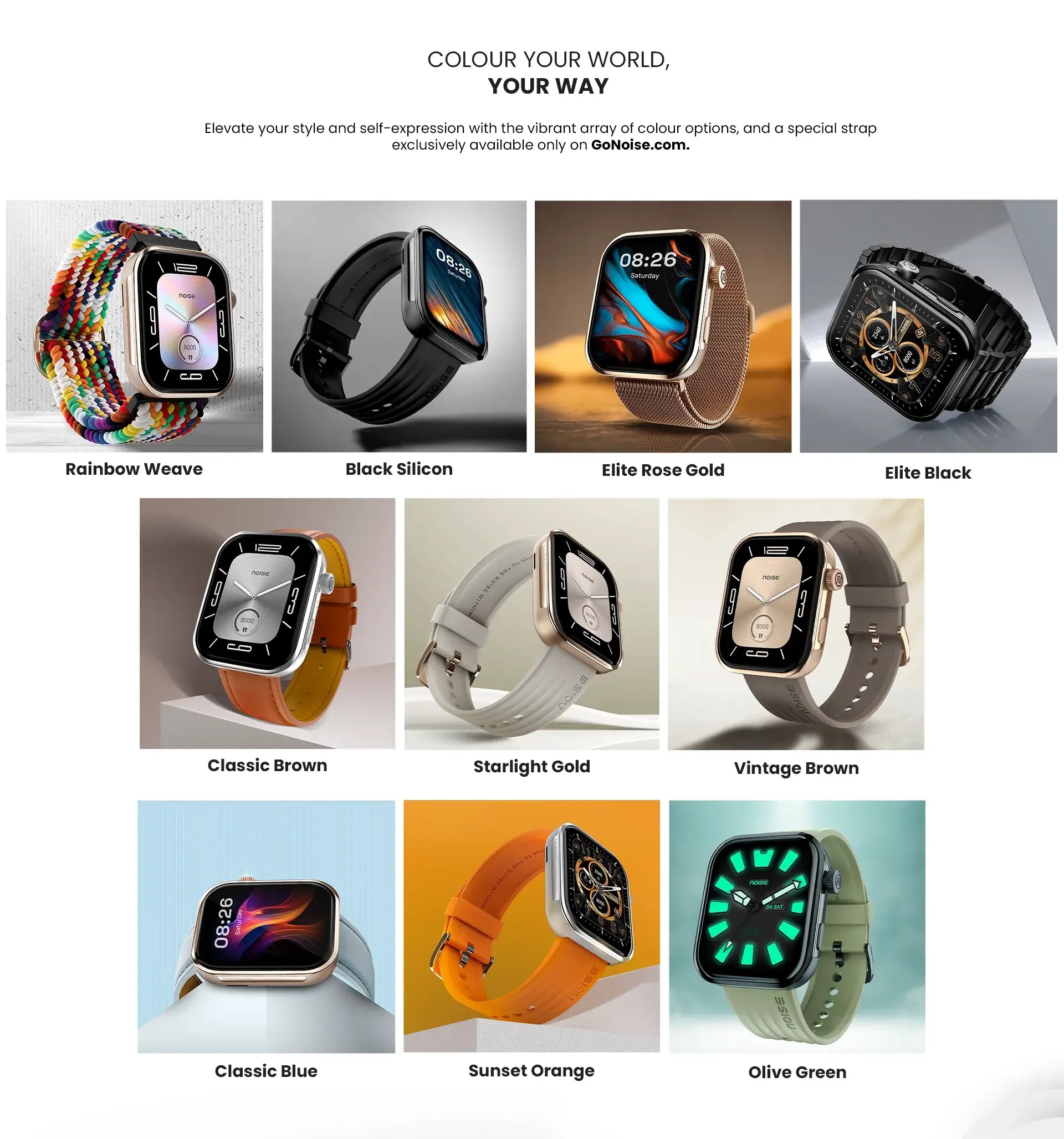 noise colorfit pro 5 smart watch