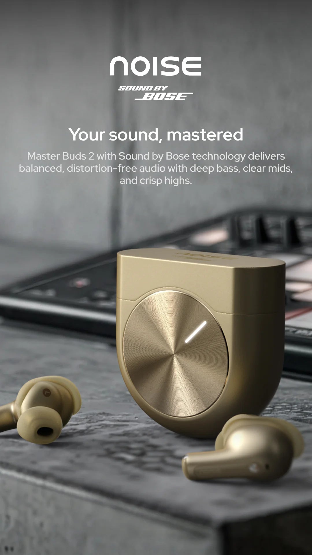 Noise Master Buds 2 with Sound by Bose | Available Now