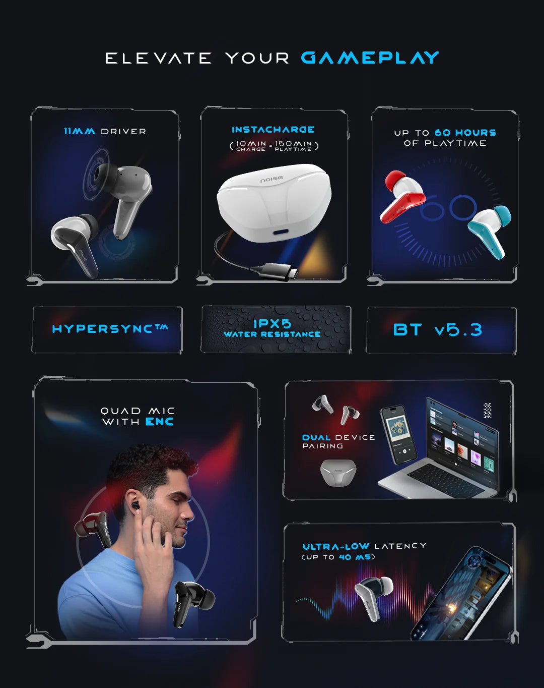 Noise Buds MVP102 Truly Wireless Earbuds | Shop Online at Best Price Now