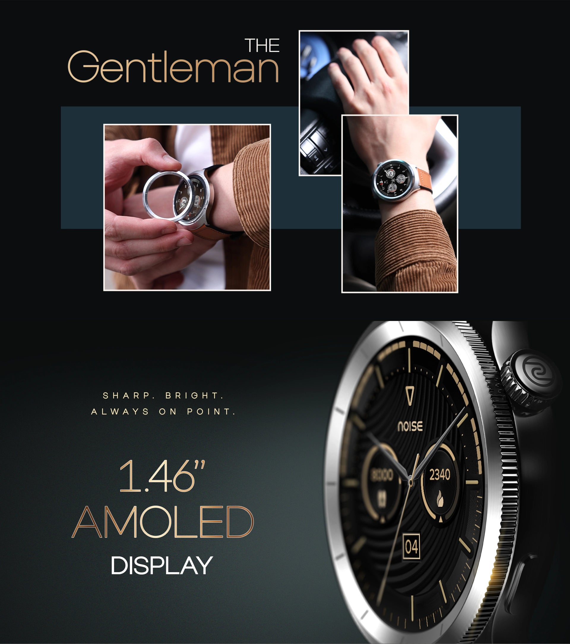 noisefit halo 2 mod smartwatch