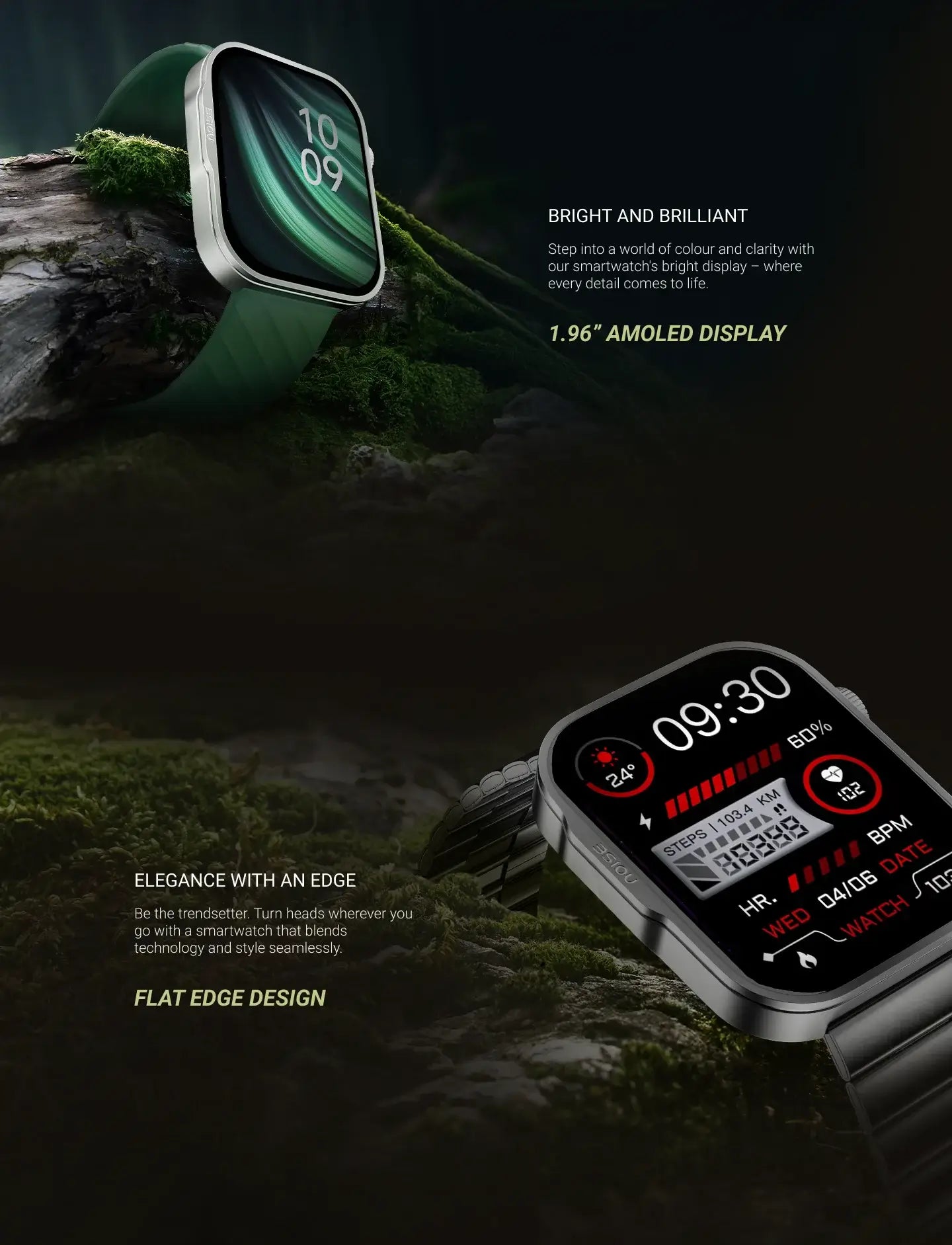 noise colorfit caliber 3 plus smartwatch