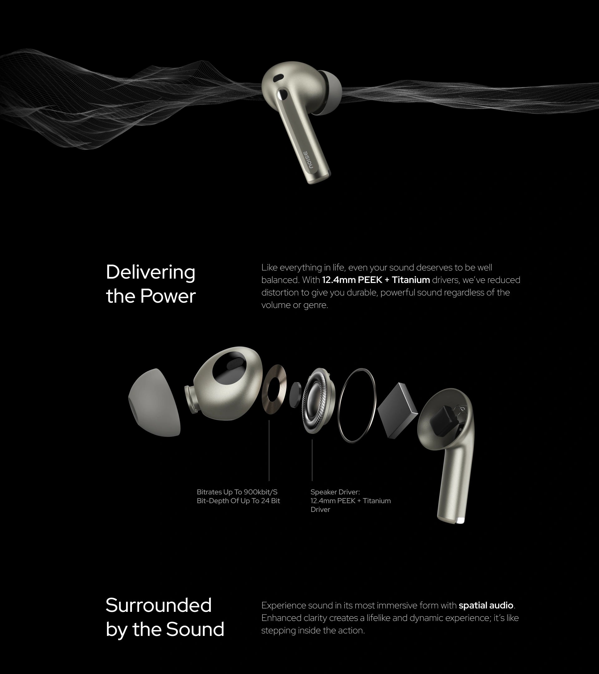 noise master buds truly wireless earbuds
