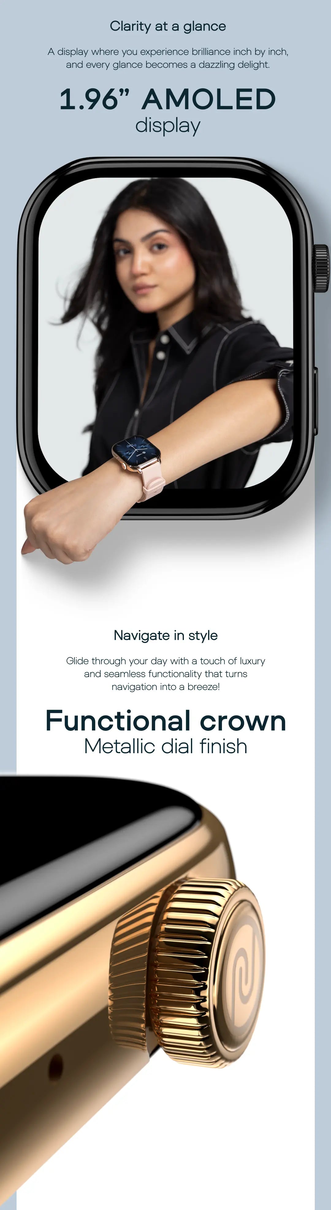 Noise ColorFit Pulse Max Smart Watch New Launch AI Create