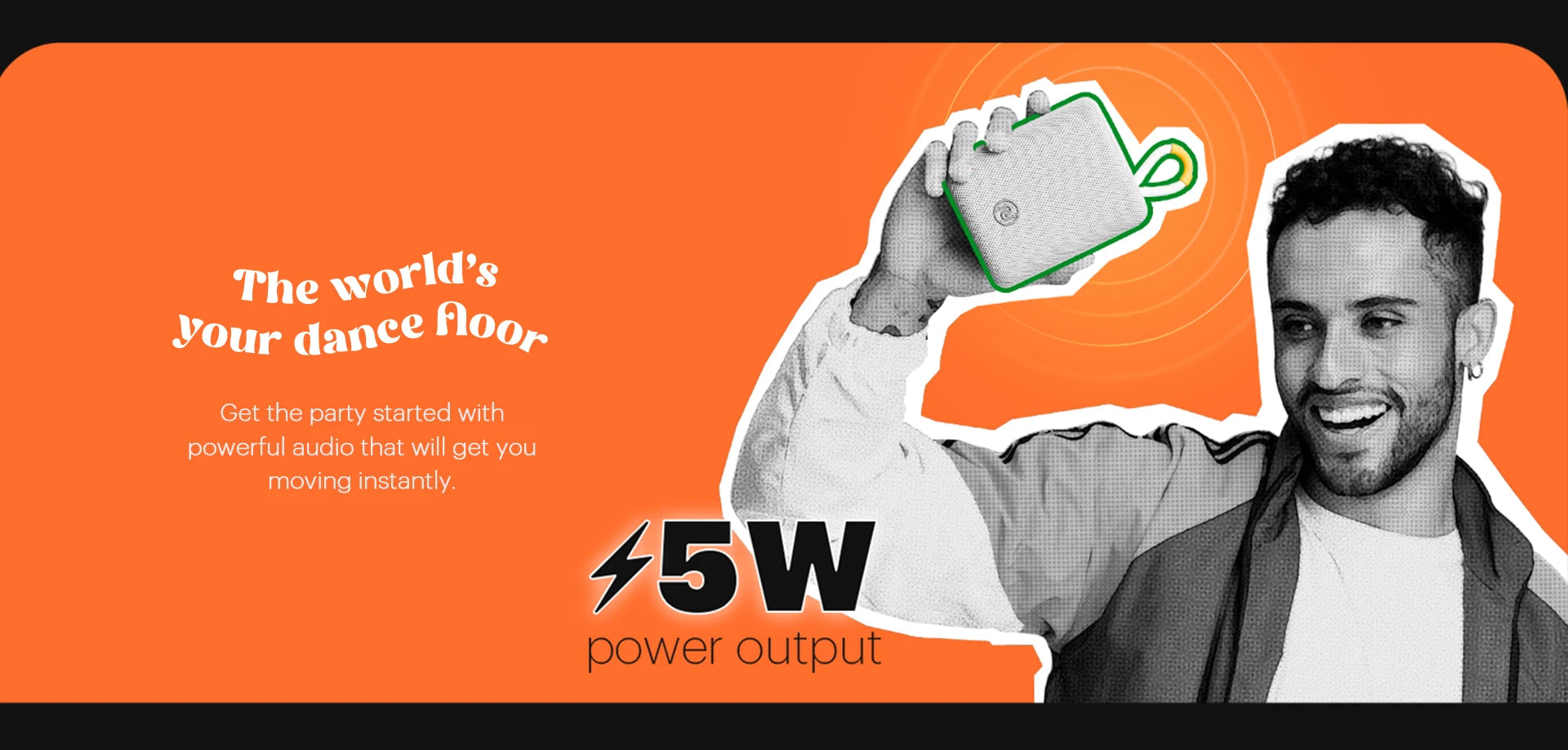 noise vibe 2 5w wireless speaker