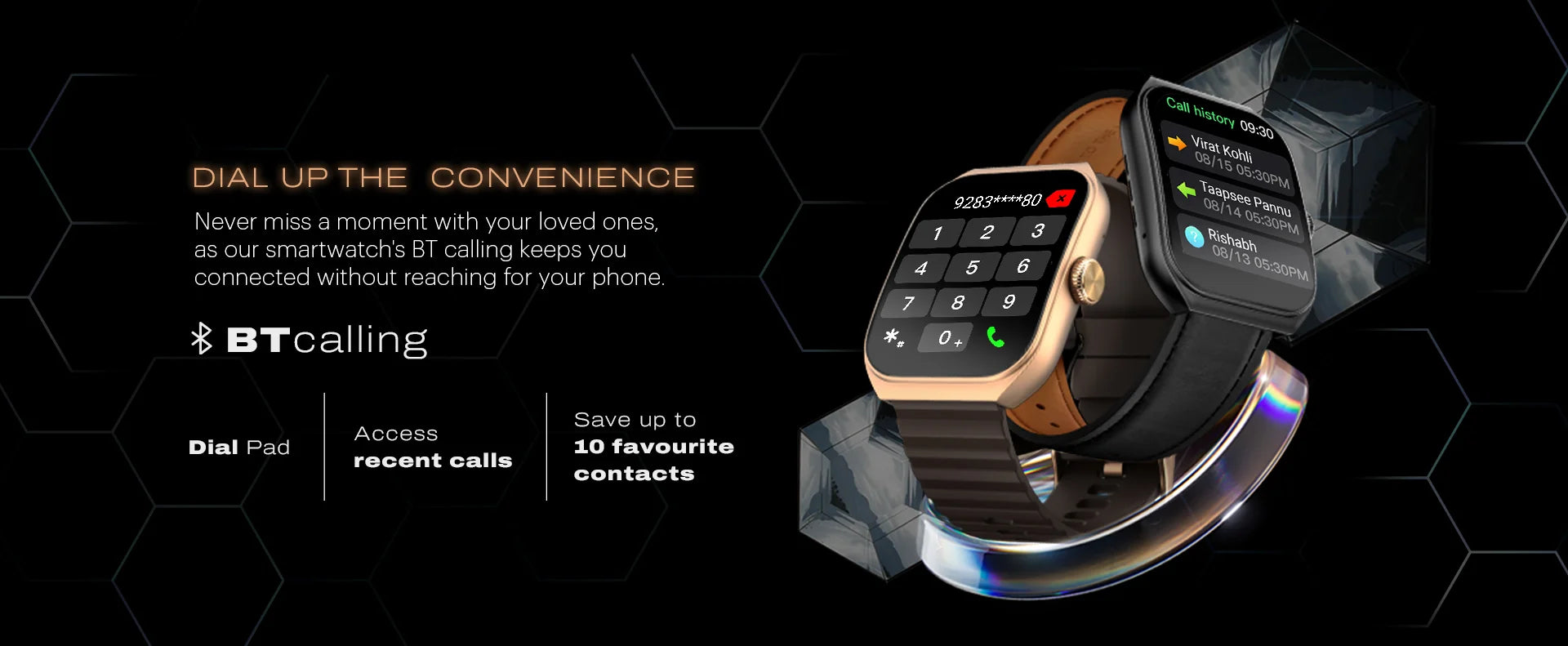 noise colorfit hexa smart watch