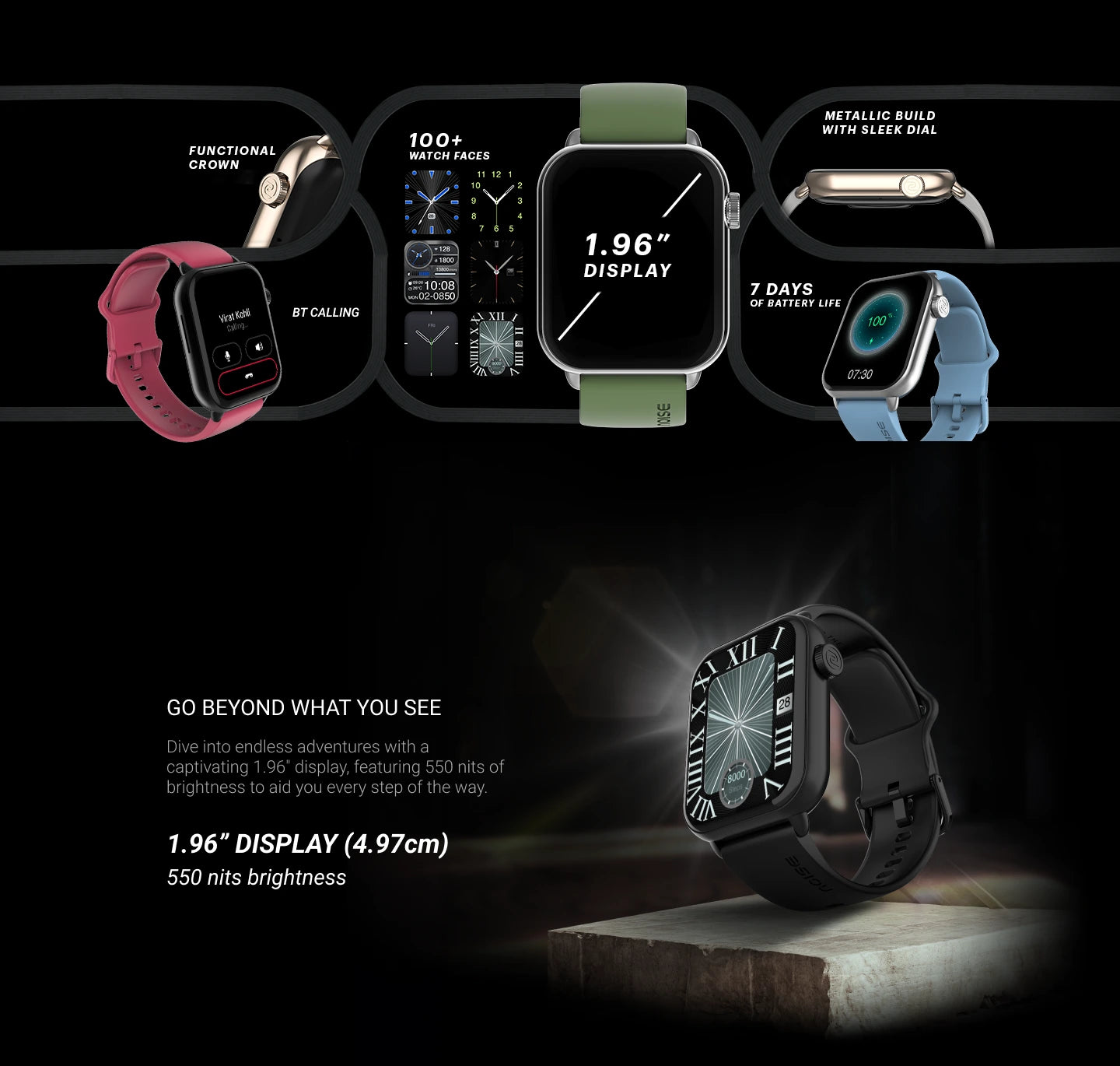 Noise Colorfit Mighty Smart Watch