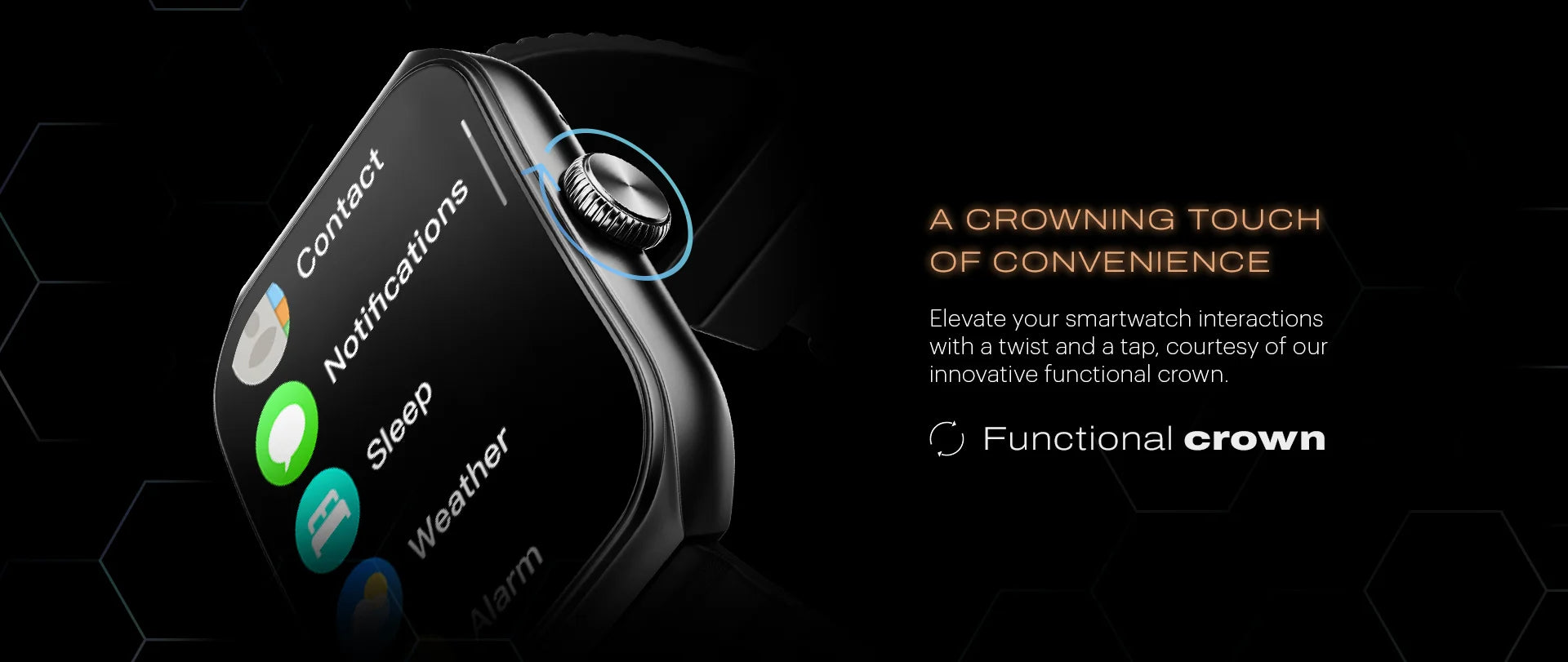 noise colorfit hexa smart watch