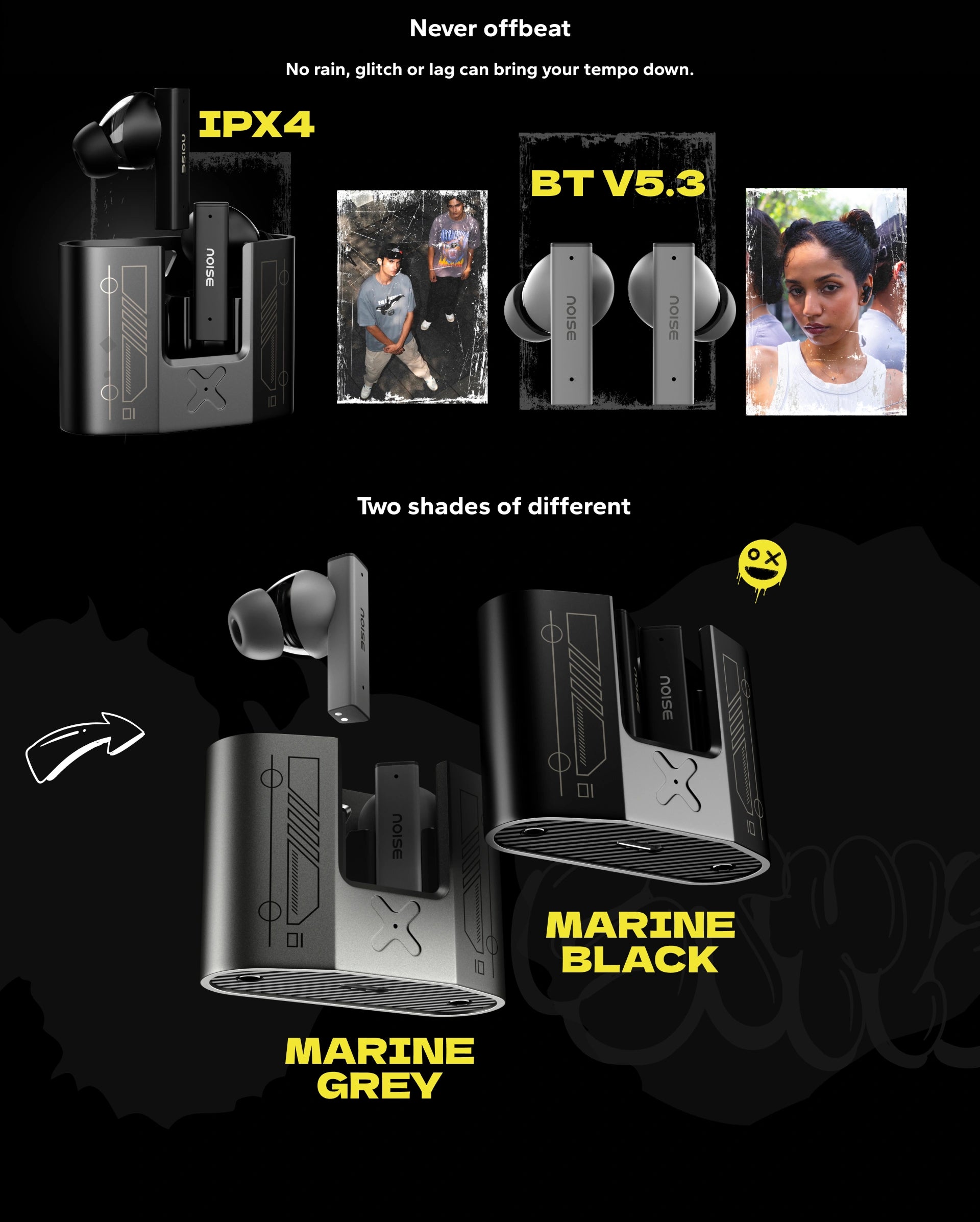 noise buds marine truly wireless bluetooth earbuds