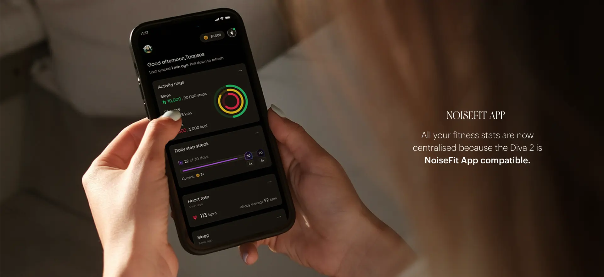 noisefit diva 2 smartwatch