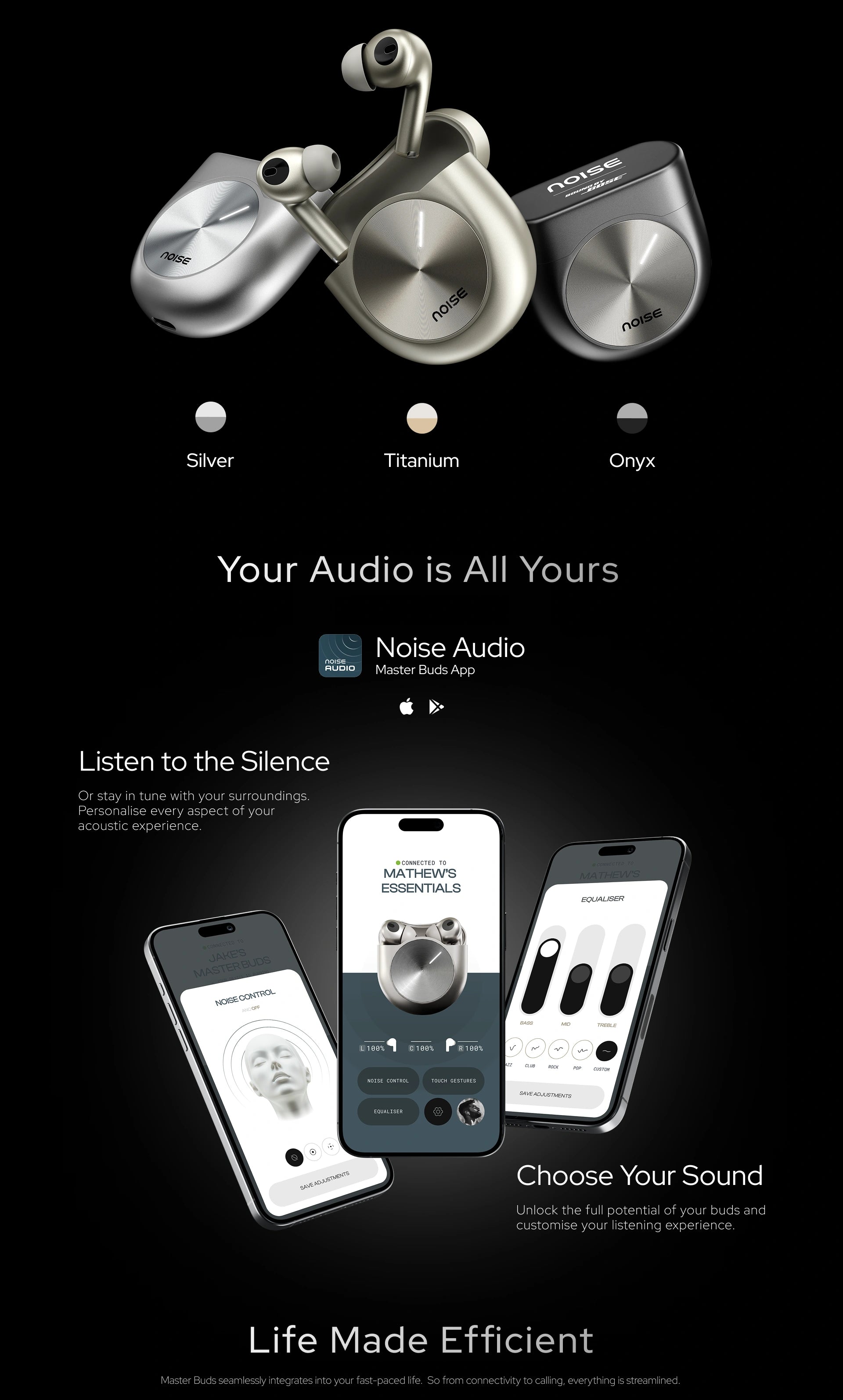 noise master buds truly wireless earbuds
