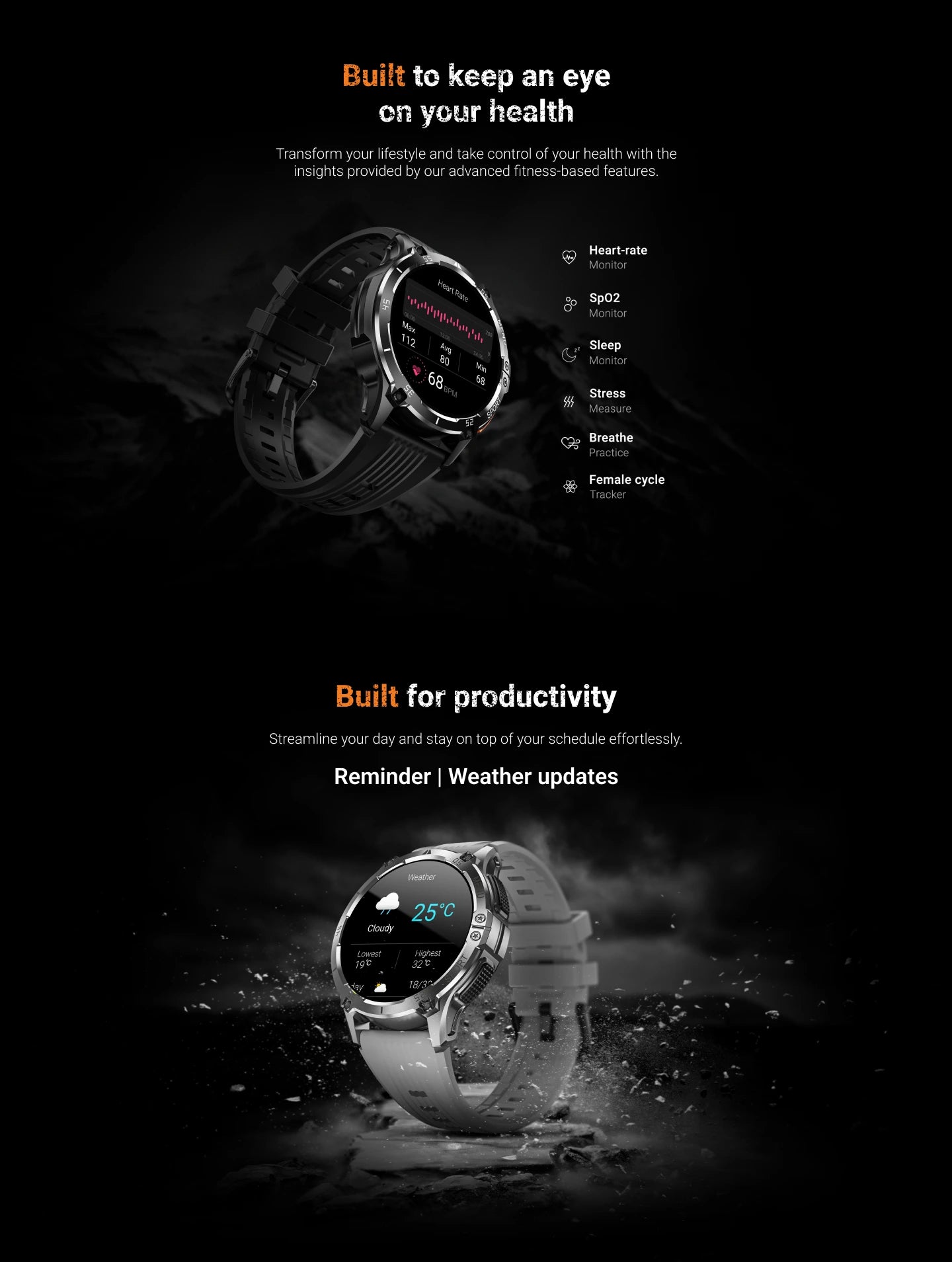 noisefit force plus smartwatch