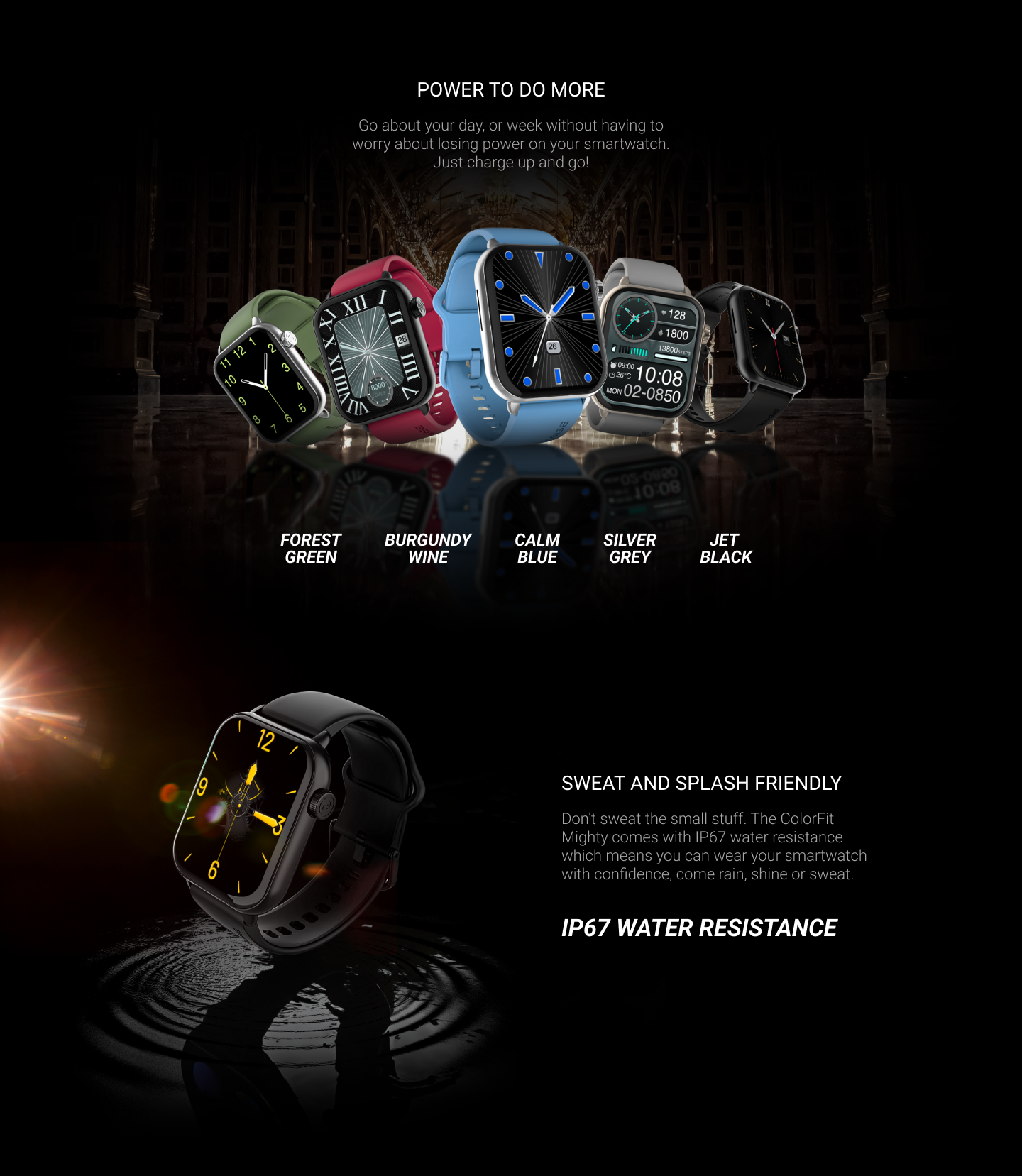 Noise Colorfit Mighty Smart Watch