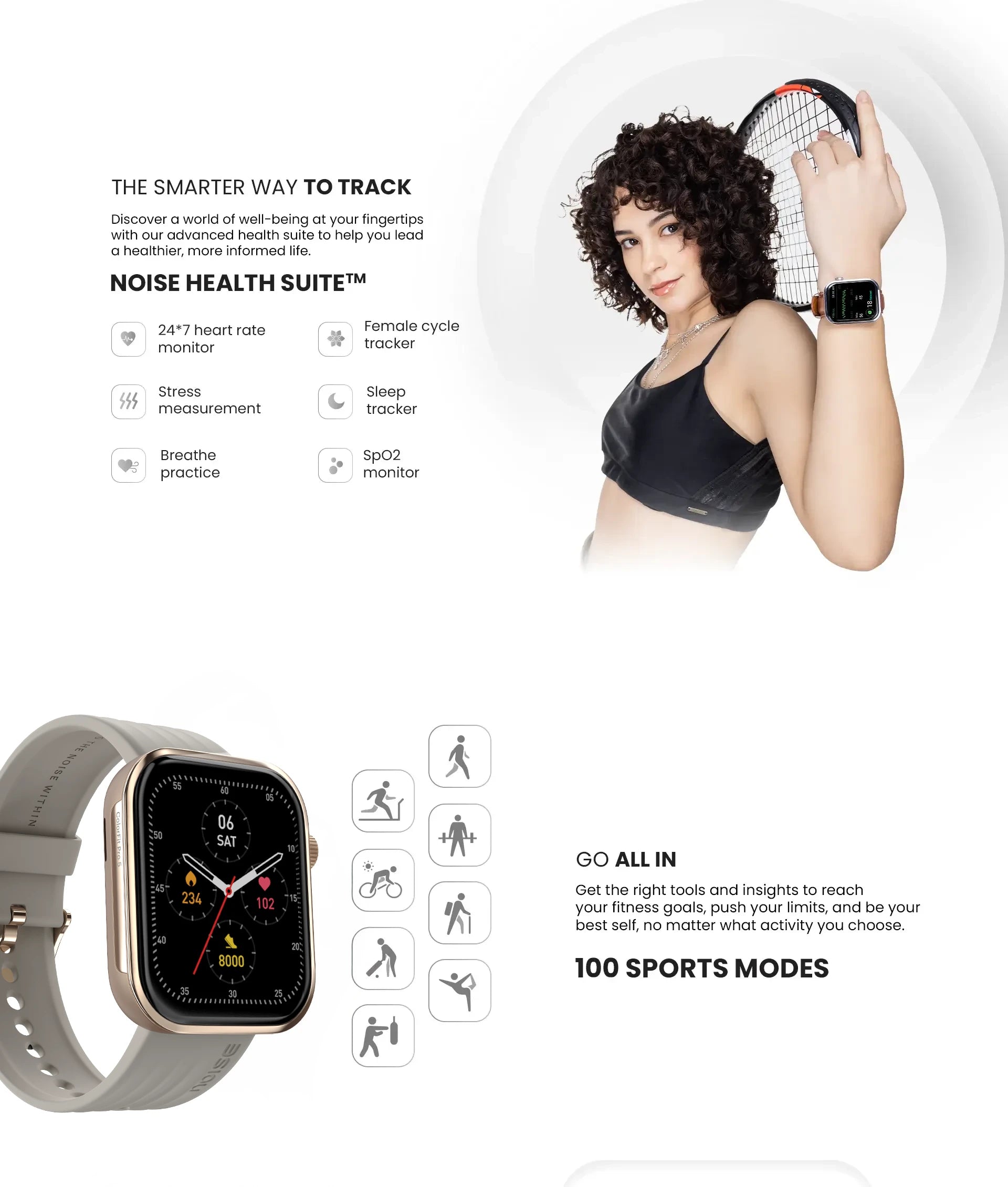 noise colorfit pro 5 smart watch