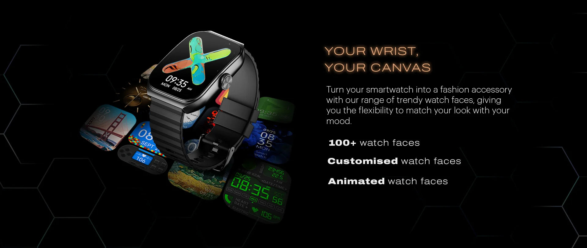 noise colorfit hexa smart watch