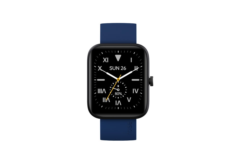 Noise ColorFit Caliber Max Smartwatch - Space Blue