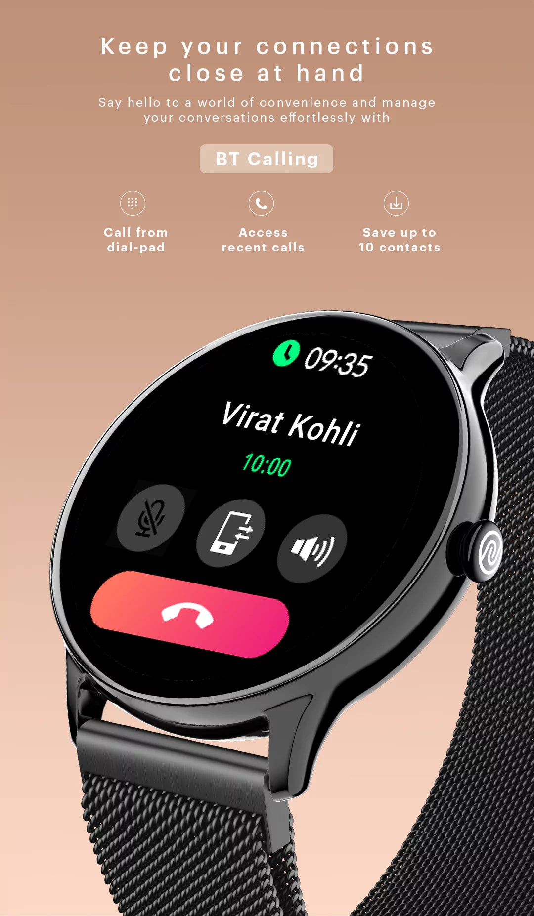 NoiseFit Twist Go Smart Watch 1.39 TFT Display Buy Now