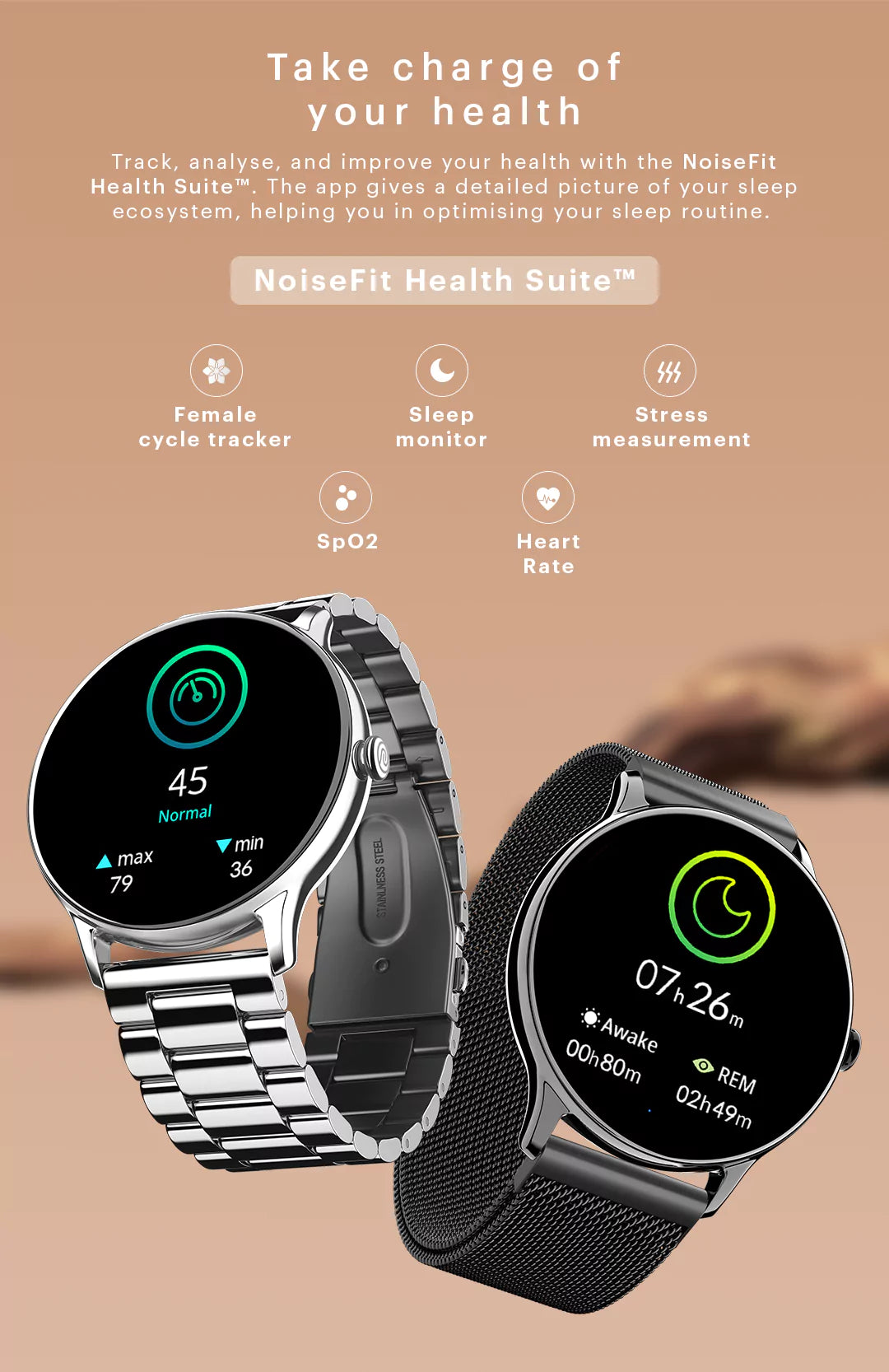 NoiseFit Twist Go Smart Watch 1.39 TFT Display Buy Now