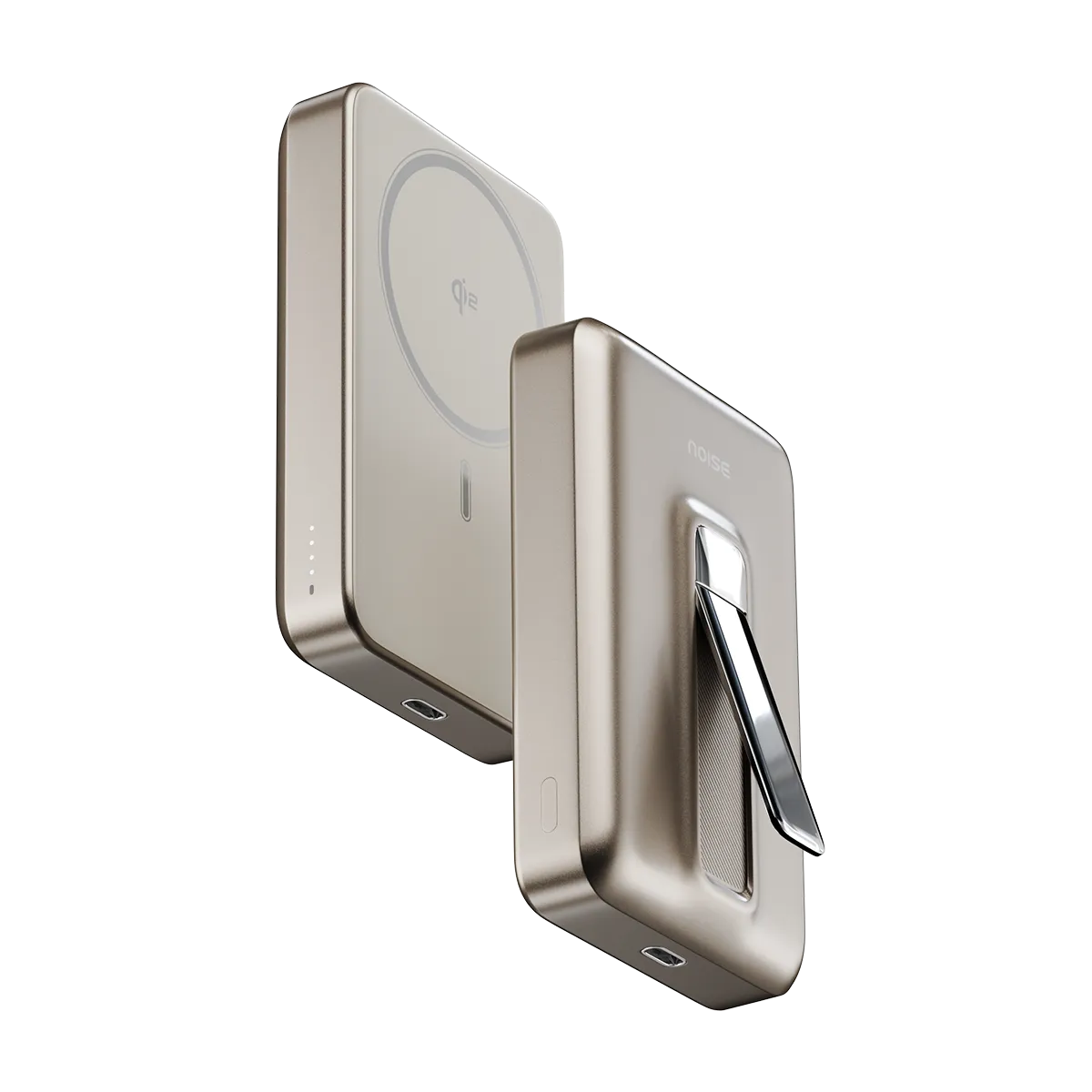 Noise Power Series 10000 mAh Wireless Magsafe Qi2 Powerbank - Titanium