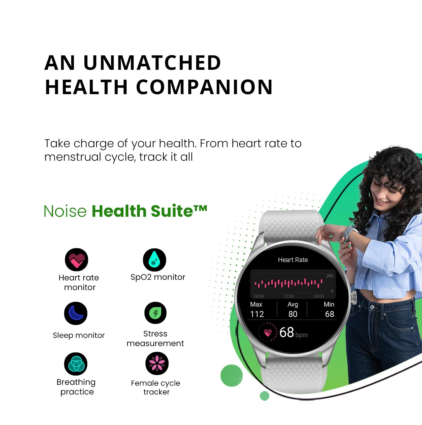 noisefit fuse plus smartwatch
