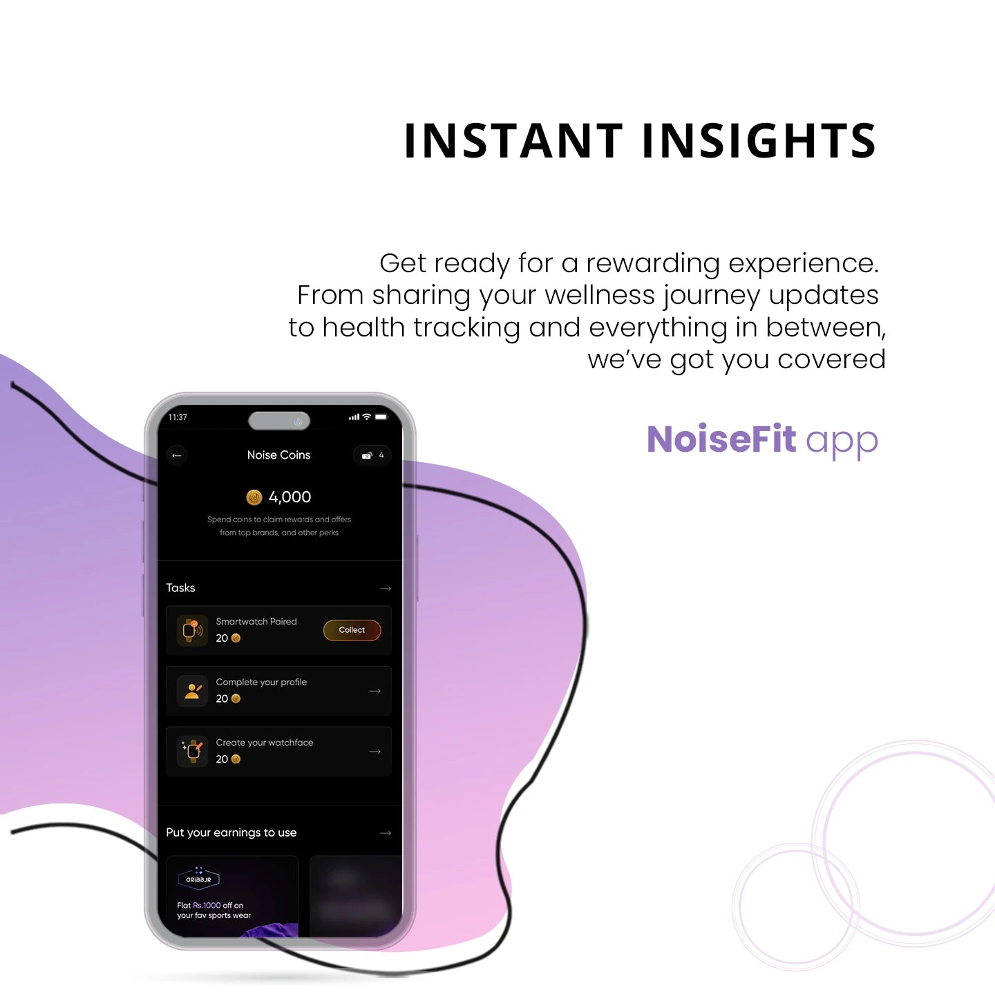 noisefit fuse plus smartwatch