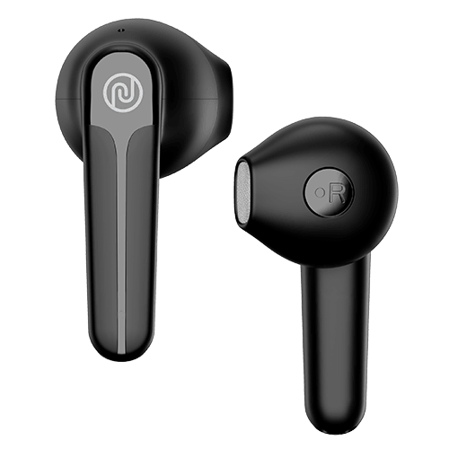 Noise shots beat wireless earbuds jet black sale