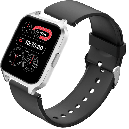 Impact Silicone Watch Strap 22mm Noise