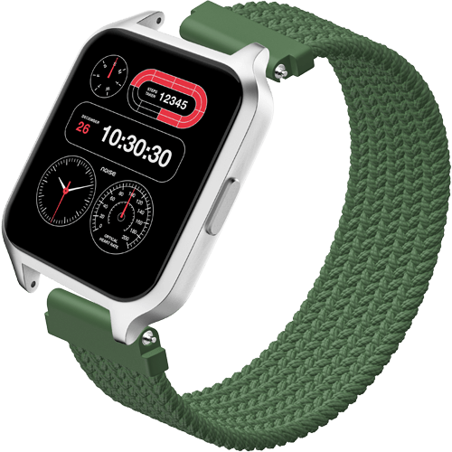 Braided Solo Loop Watch Strap 22mm Noise