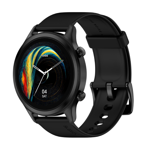 NoiseFit Evolve 3 Smartwatch - Partner Exclusive - Carbon Black